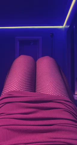 Dress Femboy Fishnet Penis gif