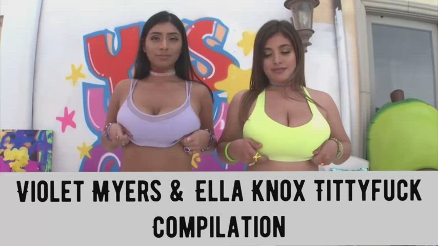 big tits compilation cumshot ella knox tit fuck titty fuck violet myers gif