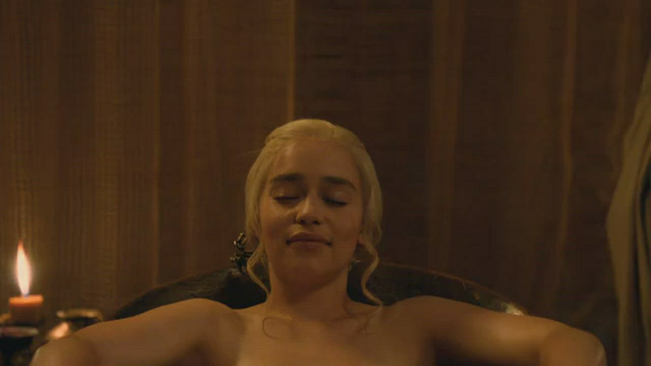 Emilia Clarke's wet dreams