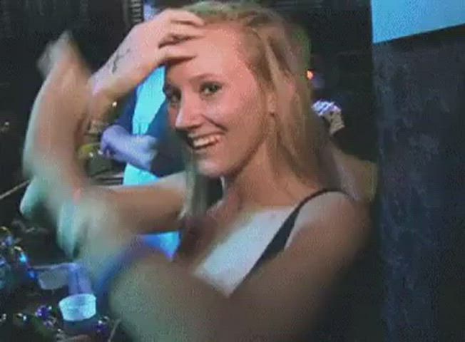 Amateur Flashing Public gif