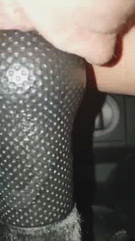 Car Sex DontSlutShame Huge Dildo Pussy Lips Wet Pussy gif