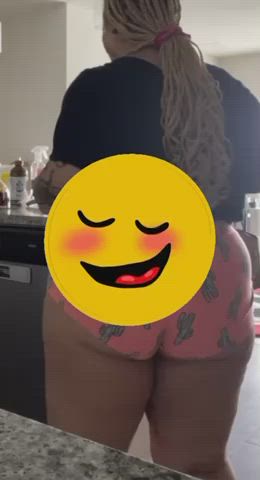 Ass Ass Clapping BBW gif