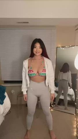 asian boobs tiktok gif