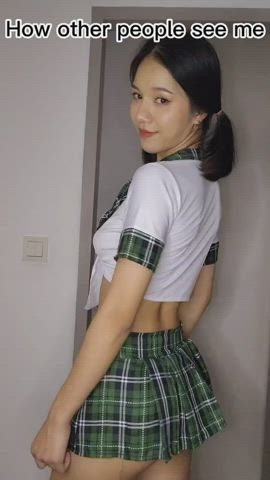 asian ass funny porn pussy schoolgirl tiktok gif