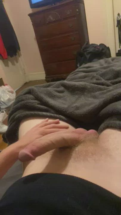 27 bi, these big balls always got me leaking somehow