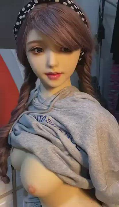 Busty Lily Love Sex Doll gif