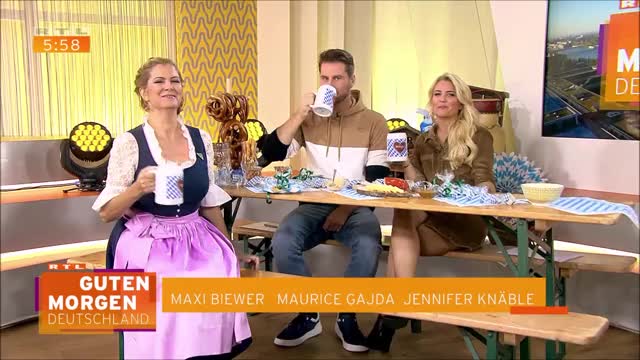 Jennifer Knäble @ Guten Morgen Deutschland 20.09.2019