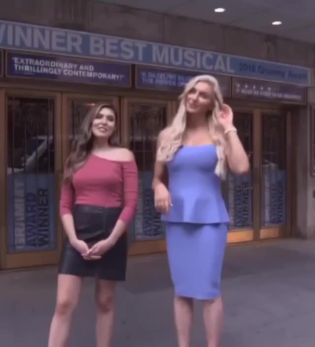 Cathy Kelley & Charlotte Flair