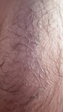 Soapy cock and balls in shower tug