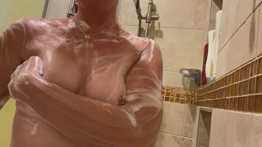 shower tits wife gif