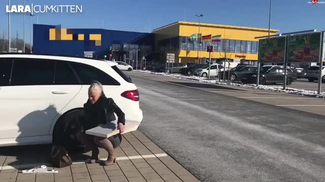 ikea parking lot