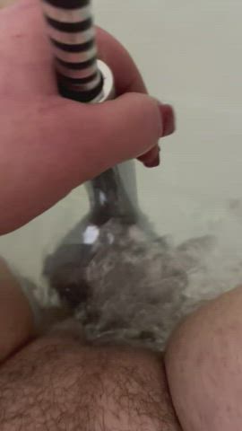 Hairy Pussy Masturbating Nails Orgasm Pussy Screaming Shower gif