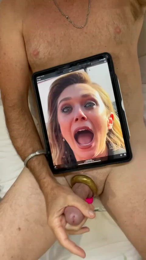 Elizabeth Olsen Cock trib 💦 🔞