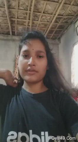 Assamese girl strips and dances