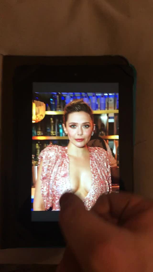 Giving Elizabeth Olsen my load