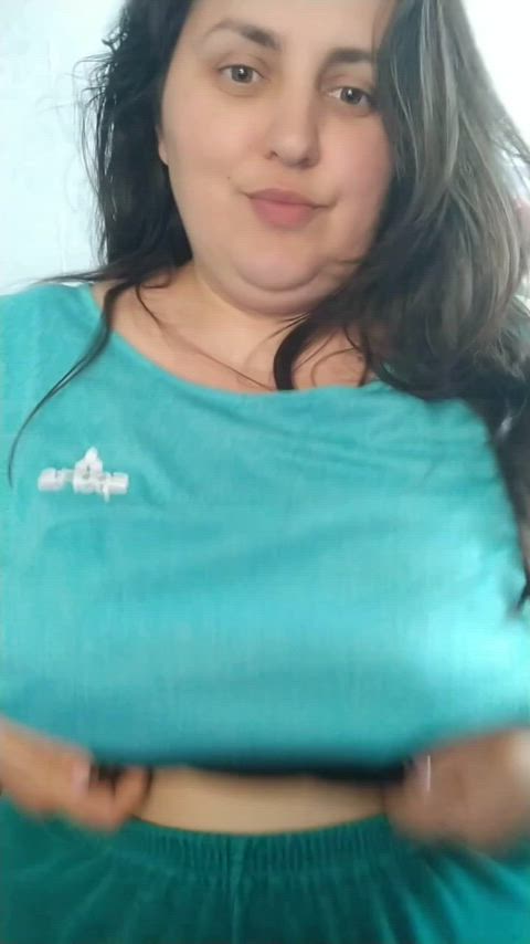 bbw big tits milf gif