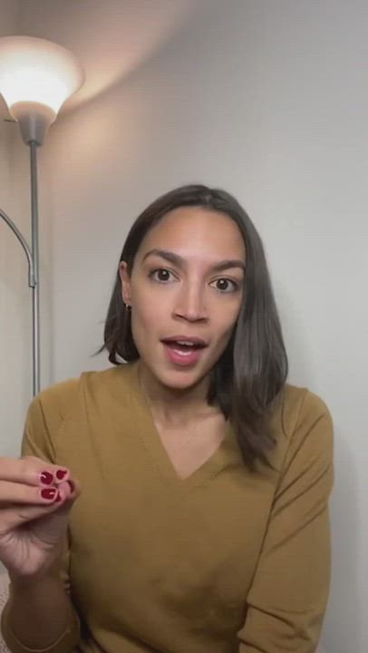 AOC is so cute yet so fuckable