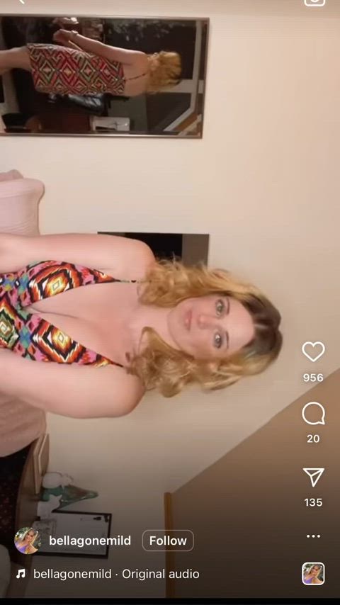 amateur big tits blonde gif