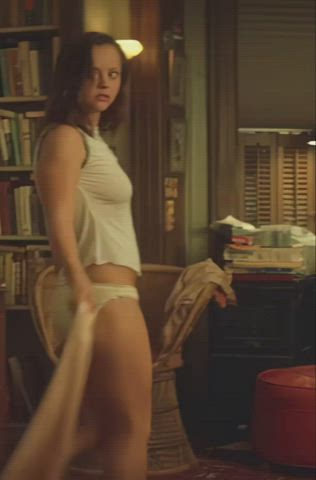 Christina Ricci Tits Underwear gif