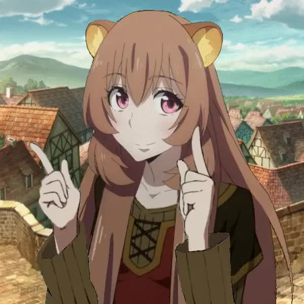 Shield Hero Raphtalia Finger Spin Woop Woop