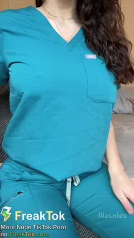 big tits bouncing tits curly hair huge tits natural tits nipples nude nurse tits