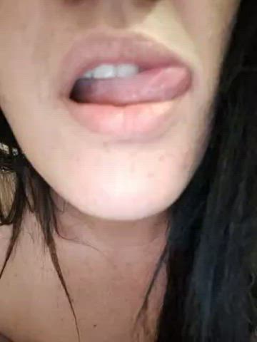 lips sex tease gif