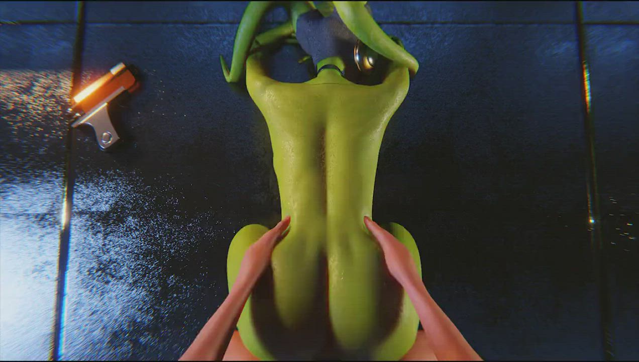 Alien Animation Doggystyle gif