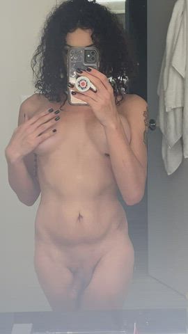 girl dick latina tits trans trans woman gif