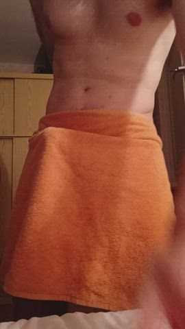 Couldn't wait to drop this towel tonight