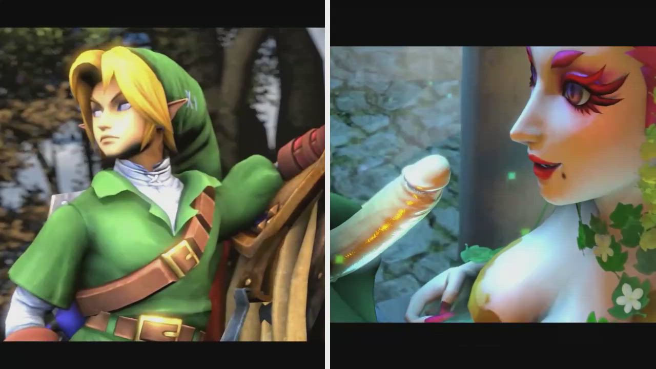 Great fairy x Link ( 1kmspaint ) [the legend of zelda](short movie)