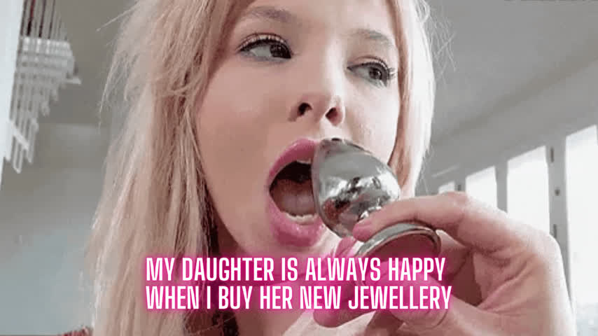 My Daughter Is Always Happy When I Buy Her New Jewellery