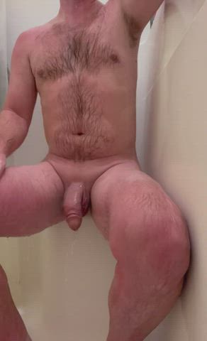 Daddy’s big shower softie