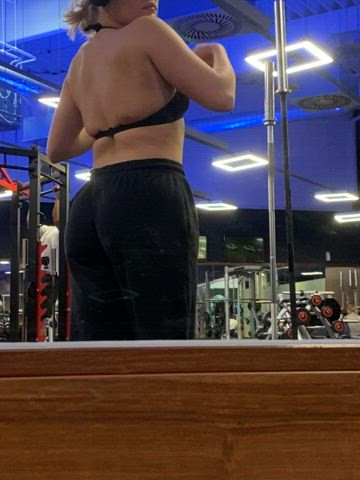 fitness gym pawg teen teens thick gif