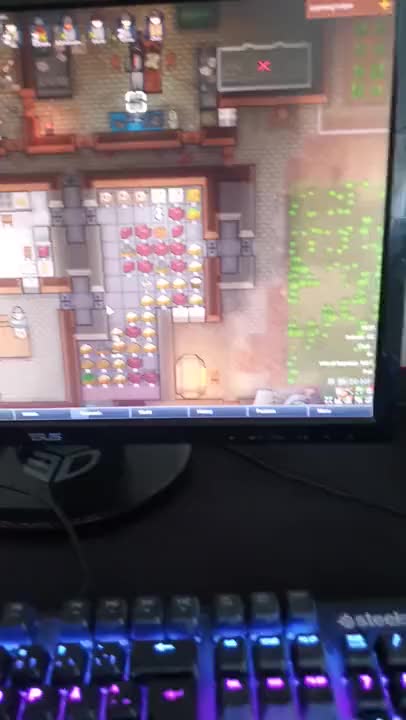 Cute trap blows their friends dick while he plays Rimworld