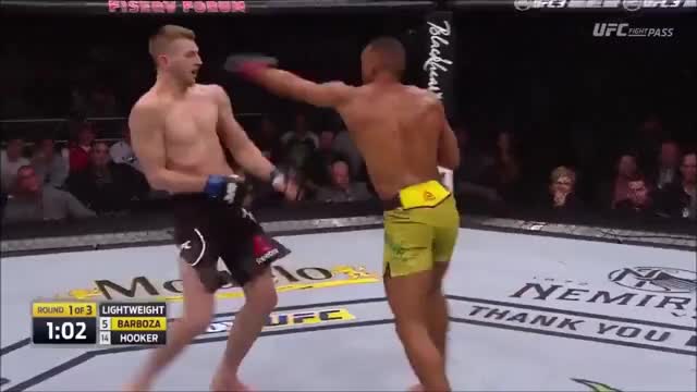 Edson Barboza vs Hooker