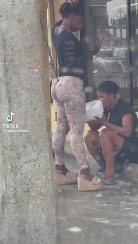 Ass Candid Puerto Rican Voyeur Wedgie gif