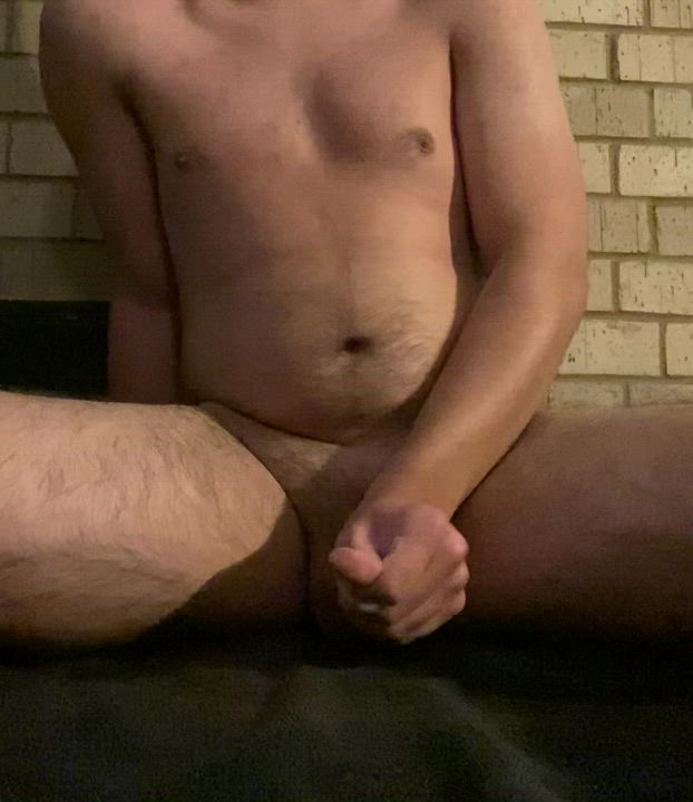 20 y.o. Stroking it for you but would love some help