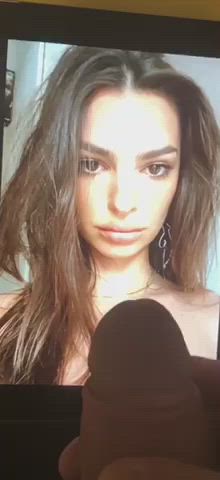 Celebrity Cum Emily Ratajkowski Tribute gif