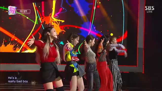 181209 SBS 인기가요 레드벨벳 - RBB 1080i.H264.AC3-센세 3