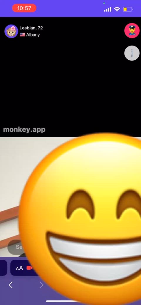 Monkey App -Check Out All My Full Vids Preview in My Bio Tele link and Dm me on Telegram