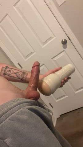 big dick fleshlight jerk off gif