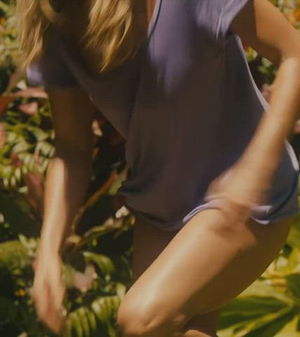 Babe Babes Bikini Blonde Celebrity Fitness Jennifer Aniston Pretty gif