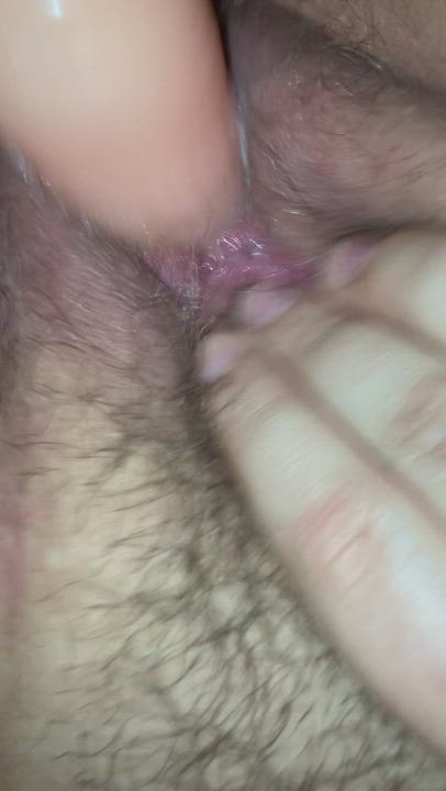Dildo FTM Femboy Fuck Machine Hairy Pussy Masturbating Pussy Submissive Trans gif