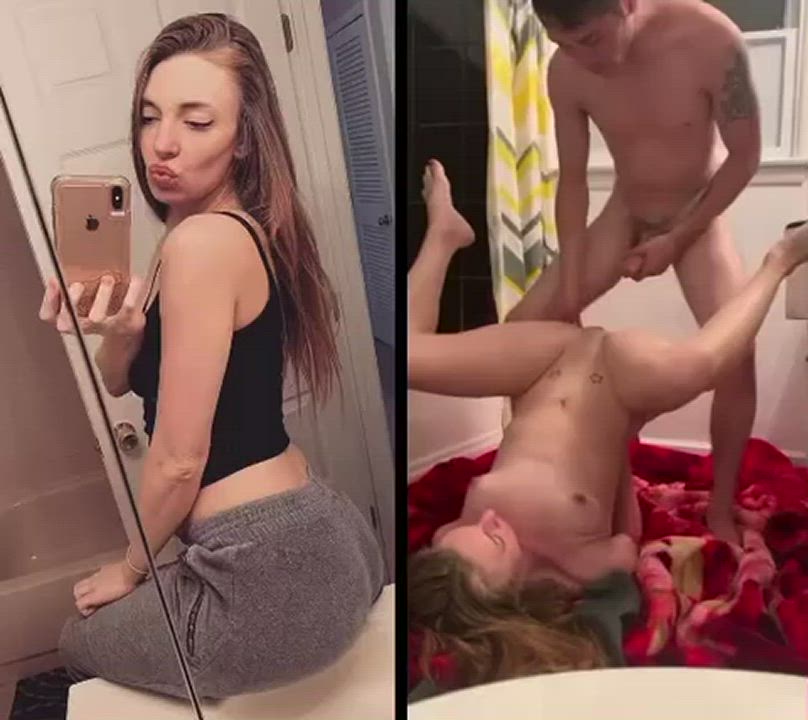 Casual pictures and sextape collage