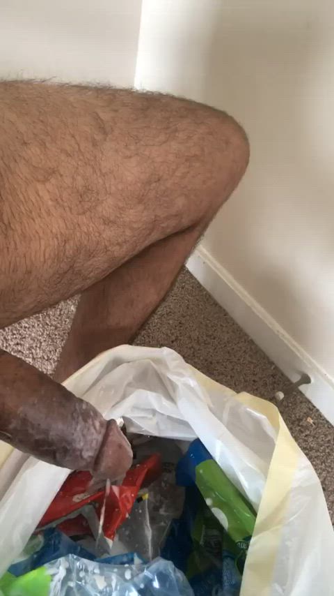 big dick messy precum gif