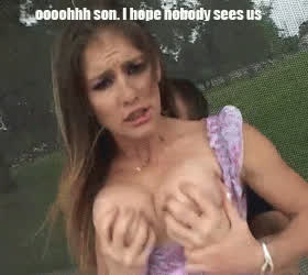 mom public son gif