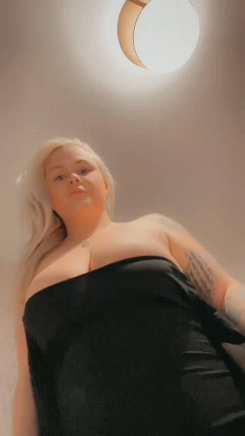 big tits blonde tits gif