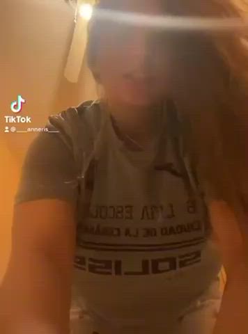 Huge Tits TikTok Dancing Porn GIF by marioman50