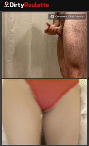 ass ass spread thong webcam gif