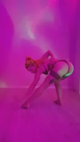 big ass dancing lingerie gif